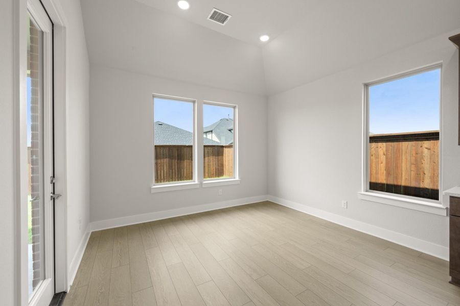 Spacious, unfurnished interior of a new home in Inspiration Collection at Bridgewater, Midlothian (Image 16).