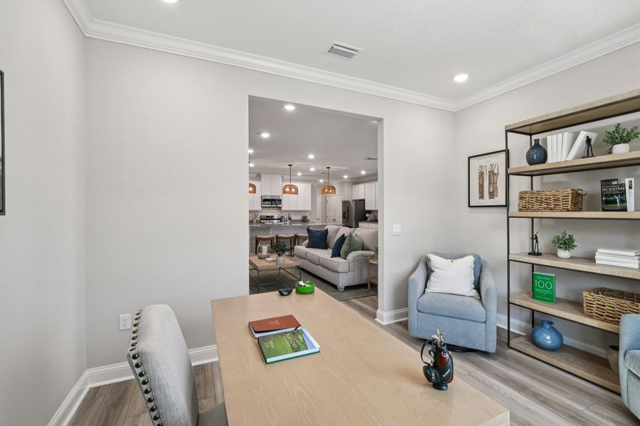 Furnished interior view inside a new home in Palm Coast, Palm Coast (Image 33).