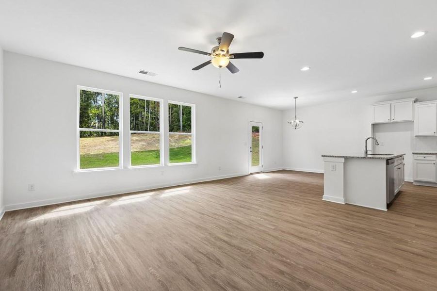 Spacious, unfurnished interior of a new home in Savoy Park, Covington (Image 25). Spacious, unfurnished interior of a new home in Savoy Park, Covington (Image 25).