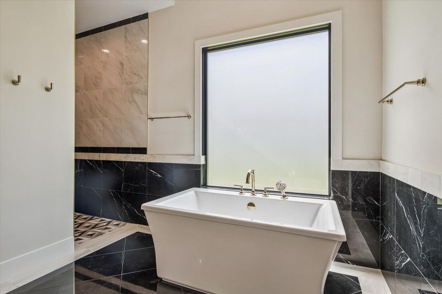 Furnished interior view inside a new home in , Houston (Image 29).