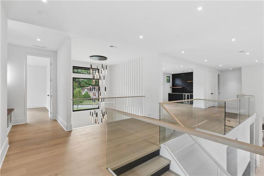 Furnished interior view inside a new home in , Sandy Springs (Image 42).