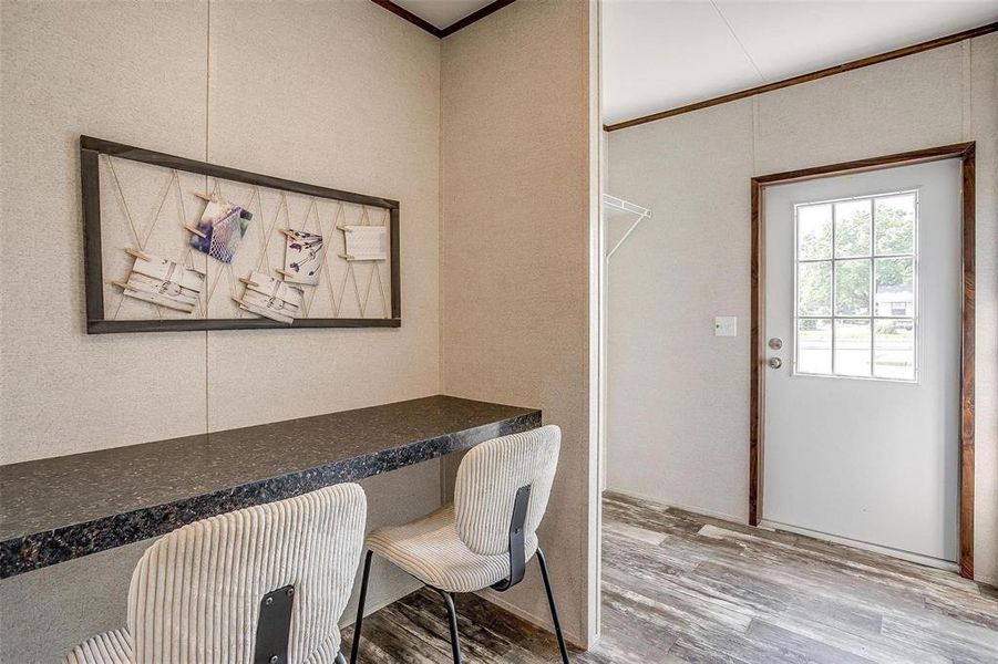 Furnished interior view inside a new home in , Sunset (Image 13).