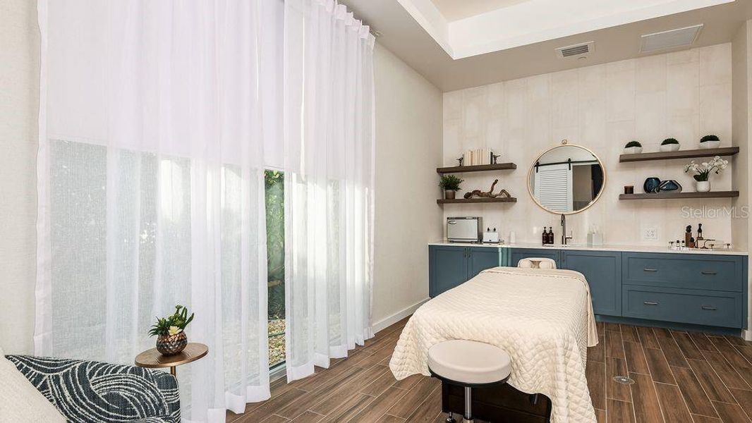 Furnished interior view inside a new home in Esplanade at Wiregrass Ranch, Wesley Chapel (Image 11).