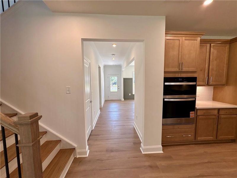 Furnished interior view inside a new home in Riversprings, Dacula (Image 7). Furnished interior view inside a new home in Riversprings, Dacula (Image 7).