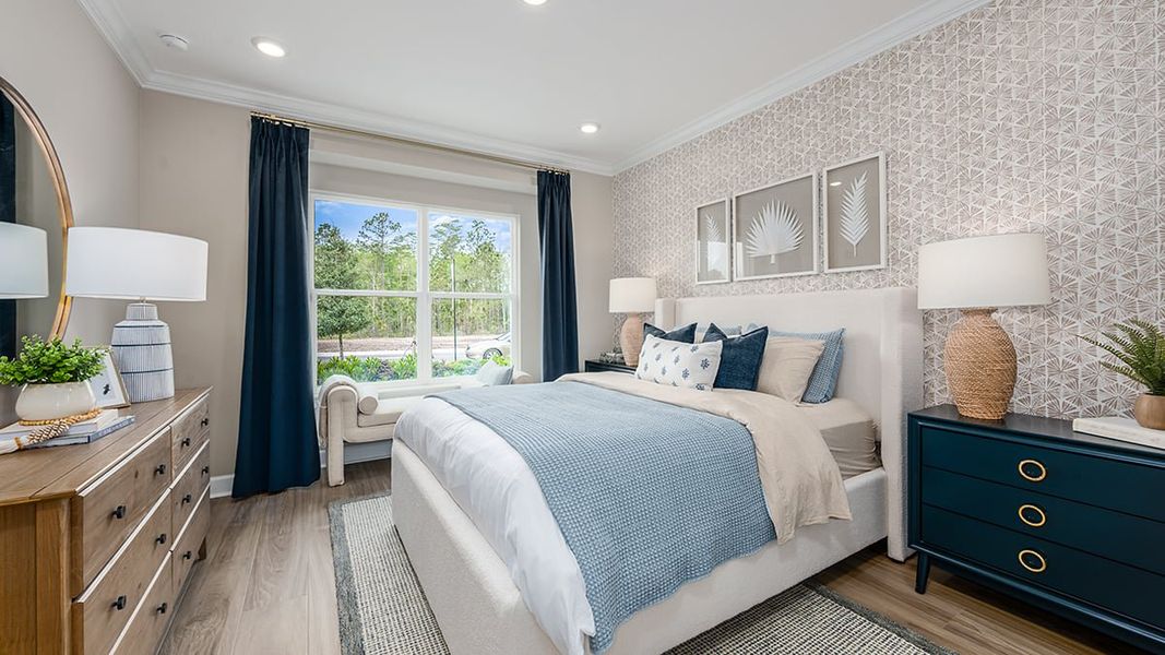 Furnished interior view inside a new home in Esplanade at St. Marys, St. Marys (Image 14).
