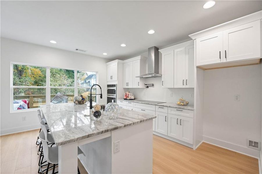 Furnished interior view inside a new home in , Atlanta (Image 40).