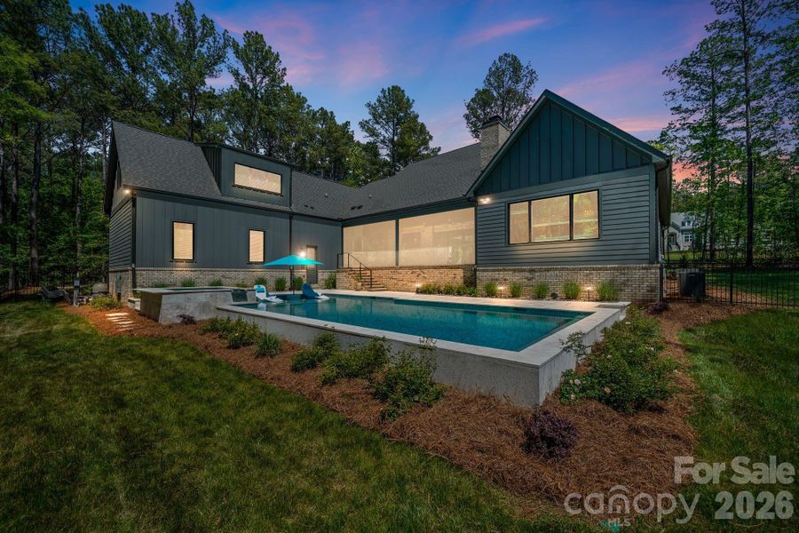 Exterior details and patio area of a home in , Lancaster (Image 28). Exterior details and patio area of a home in , Lancaster (Image 28).
