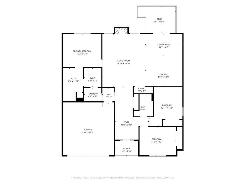 2D floor plan layout of this home in , Jonesboro, GA (Image 5).