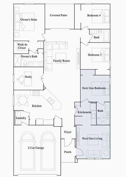 Image 25 of a home in Windsong: Estate Collection.