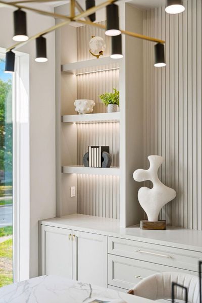 Furnished interior view inside a new home in , Houston (Image 16).