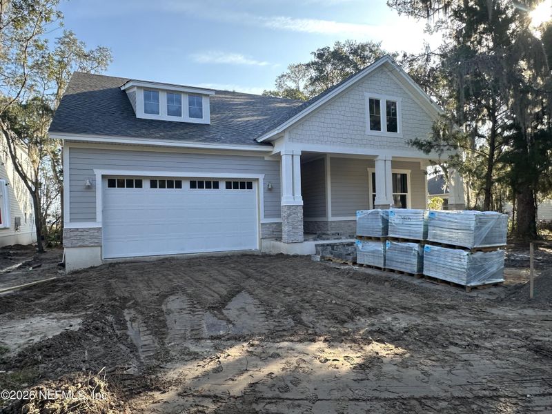 In-progress construction of a new home in , St. Augustine, FL (Image 21).