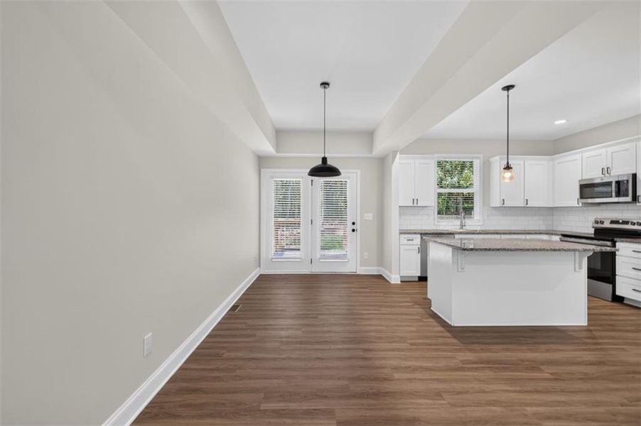 Spacious, unfurnished interior of a new home in , Monroe (Image 25).
