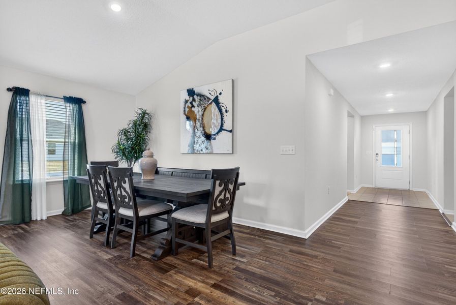 Furnished interior view inside a new home in , Jacksonville (Image 15).