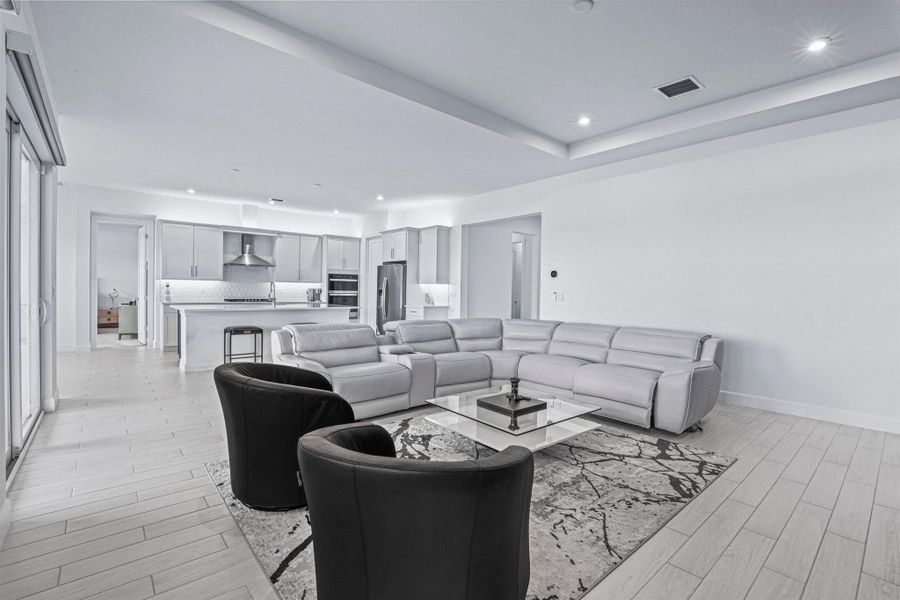 Furnished interior view inside a new home in , Port St. Lucie (Image 8).