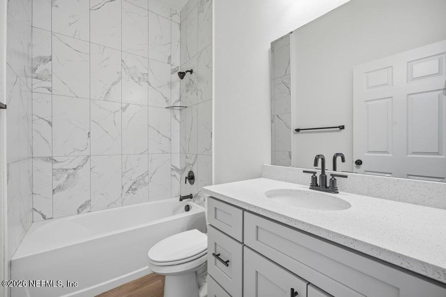 Furnished interior view inside a new home in , Jacksonville (Image 9).