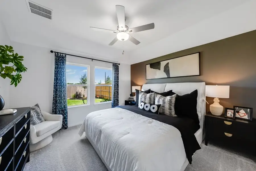 Furnished interior view inside a new home in Lisso, Pflugerville (Image 4).