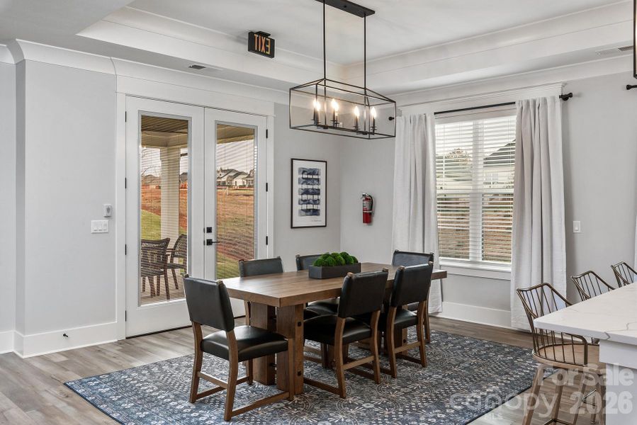 Furnished interior view inside a new home in Stoneridge Hills, Rock Hill (Image 8).