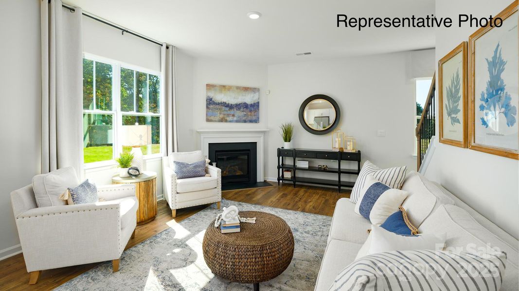 Furnished interior view inside a new home in Wallace Springs, Statesville (Image 12). Furnished interior view inside a new home in Wallace Springs, Statesville (Image 12).