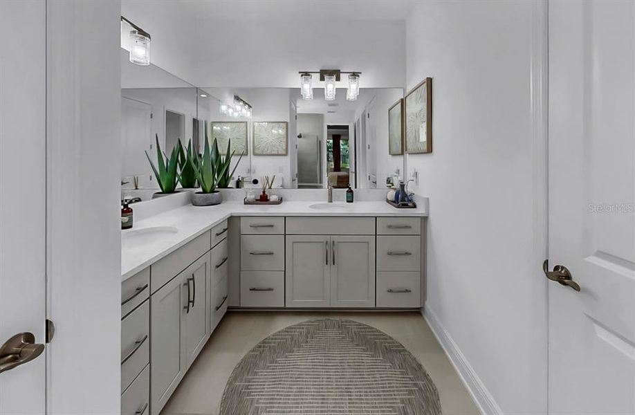 Furnished interior view inside a new home in , Sarasota (Image 9).