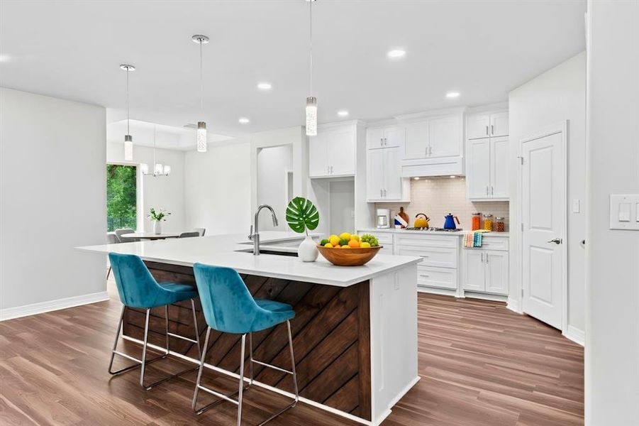 Furnished interior view inside a new home in , Lindale (Image 15).