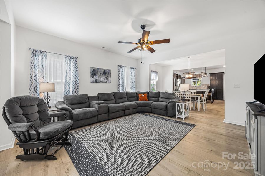 Furnished interior view inside a new home in , York (Image 9).