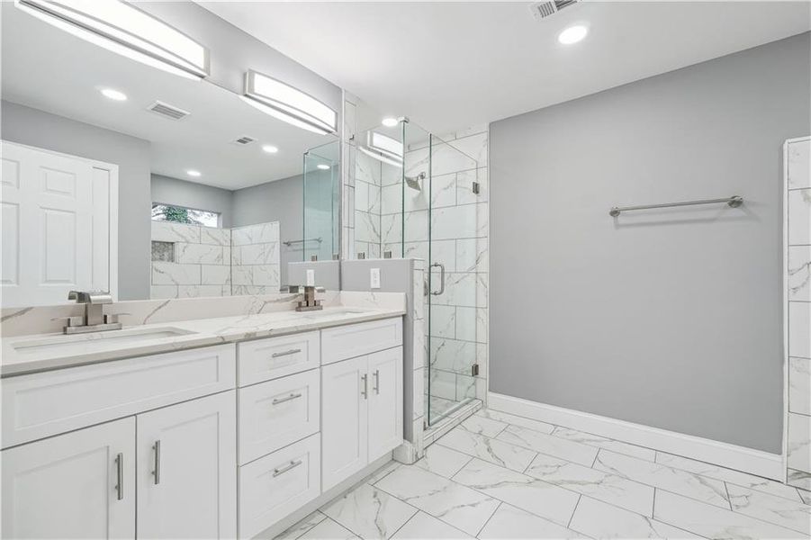 Furnished interior view inside a new home in , Mableton (Image 7).