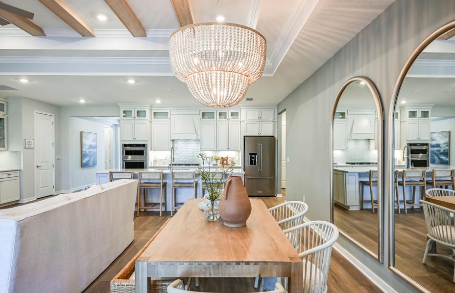 Representative furnished interior of a home built from the Mahogany Grand by Pulte Homes in Riversong, Parrish (Image 16).