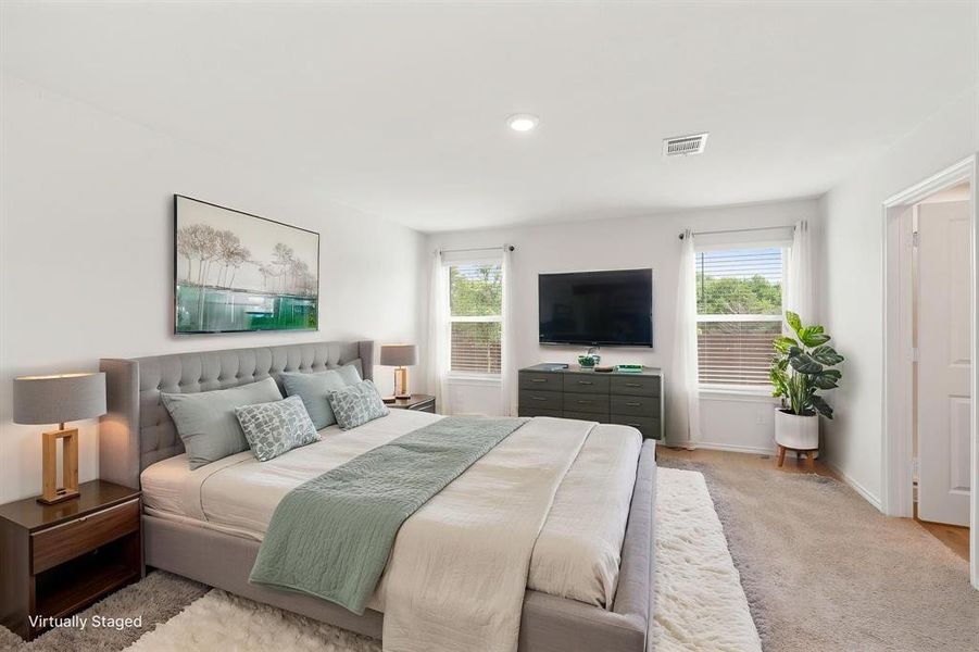 Furnished interior view inside a new home in Stonehaven, Caddo Mills (Image 9).