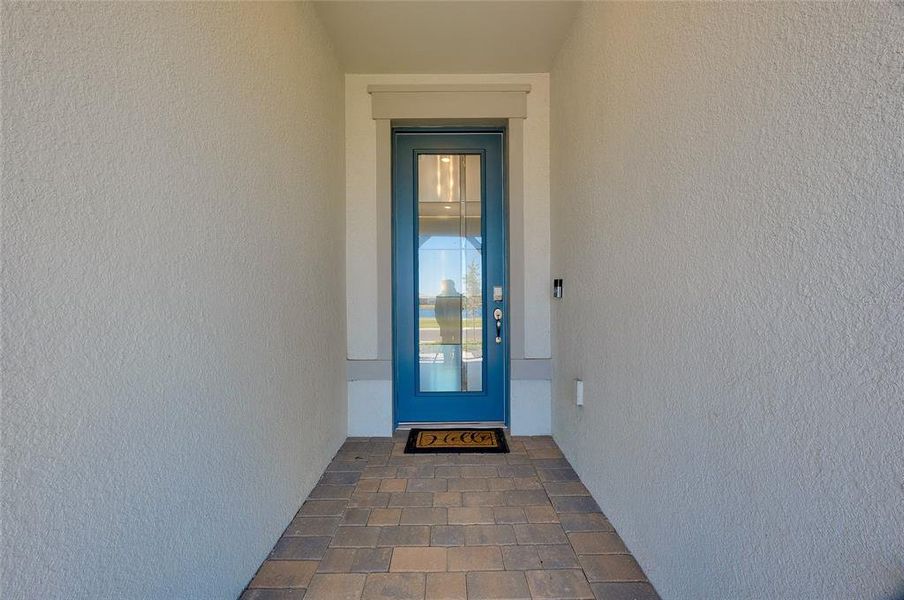 Exterior details and patio area of a home in , Englewood (Image 27).