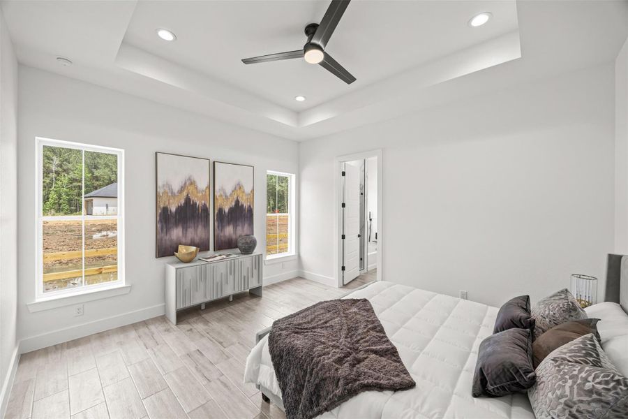 Furnished interior view inside a new home in , Dayton (Image 24).