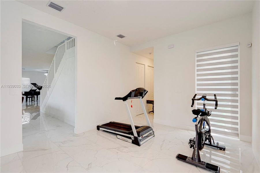 Furnished interior view inside a new home in Crescent Ridge, Davie (Image 13).