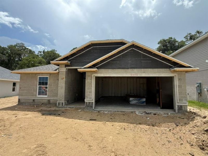 In-progress construction of a new home in West Oak, Ocala, FL (Image 18). In-progress construction of a new home in West Oak, Ocala, FL (Image 18).