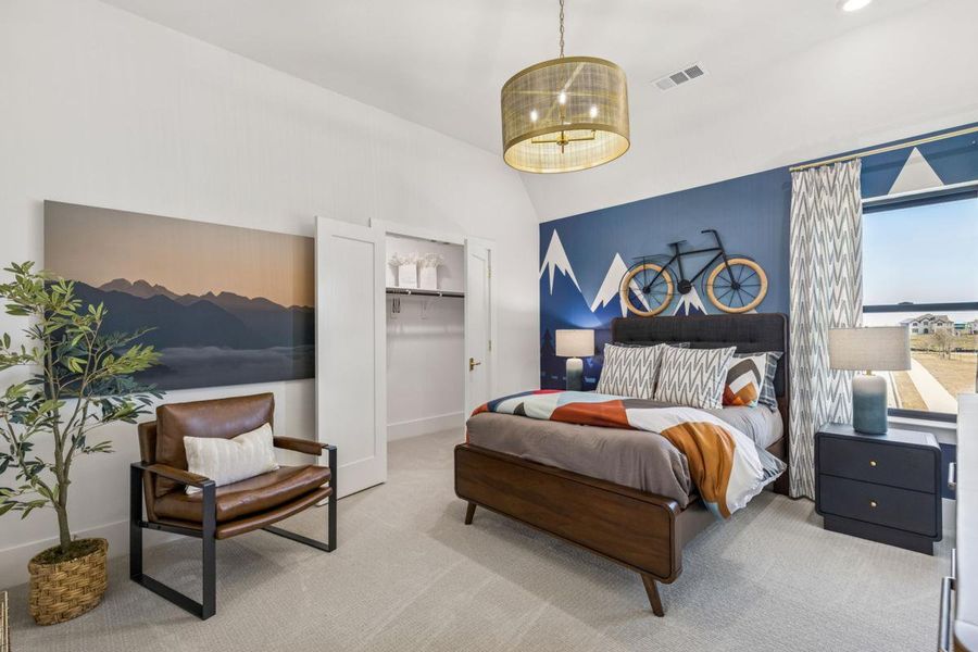 Representative furnished interior of a home built from the Grand Park Place by Grand Homes in Park Place, Prosper (Image 16).