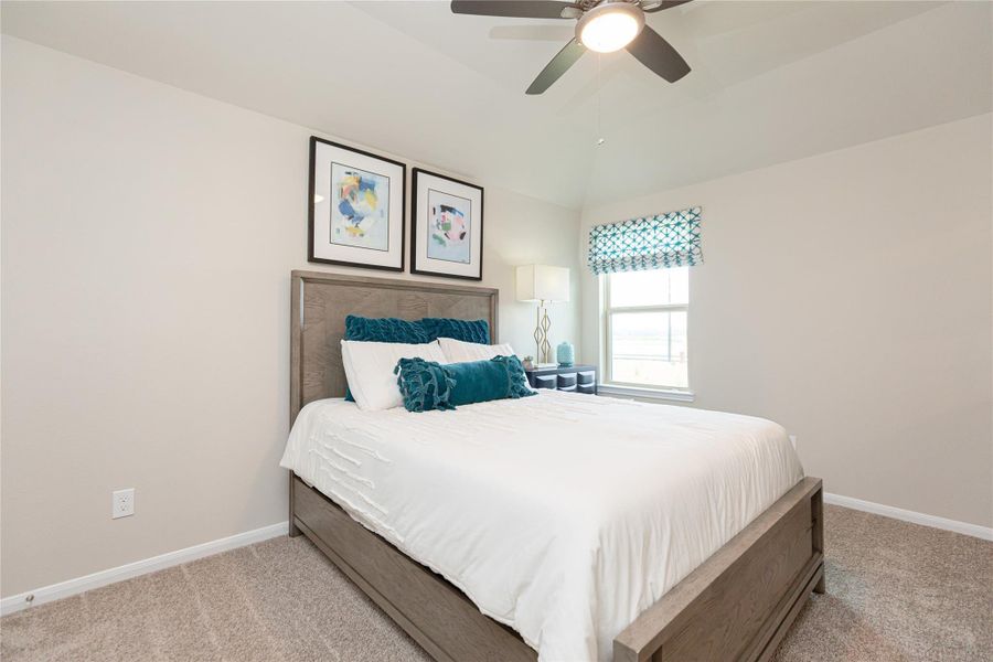 Furnished interior view inside a new home in Montgomery Ridge: Landmark Collection, Montgomery (Image 12).