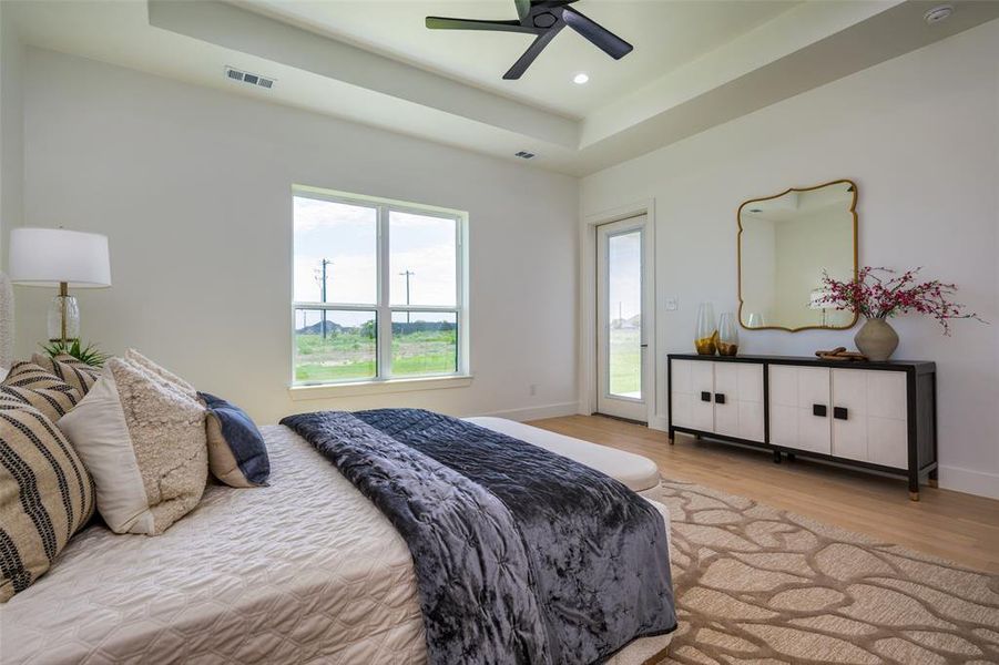 Furnished interior view inside a new home in , Northlake (Image 17). Furnished interior view inside a new home in , Northlake (Image 17).