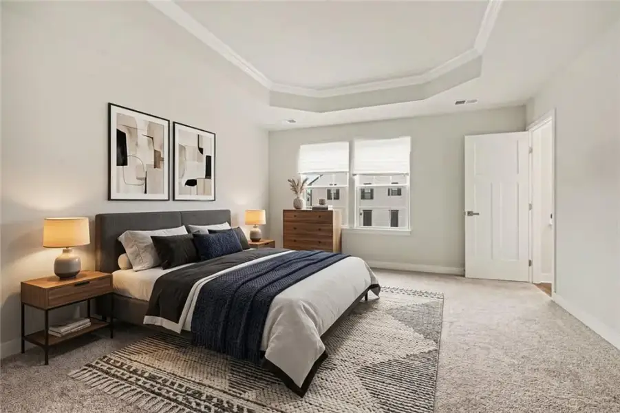 Furnished interior view inside a new home in , Lawrenceville (Image 15).