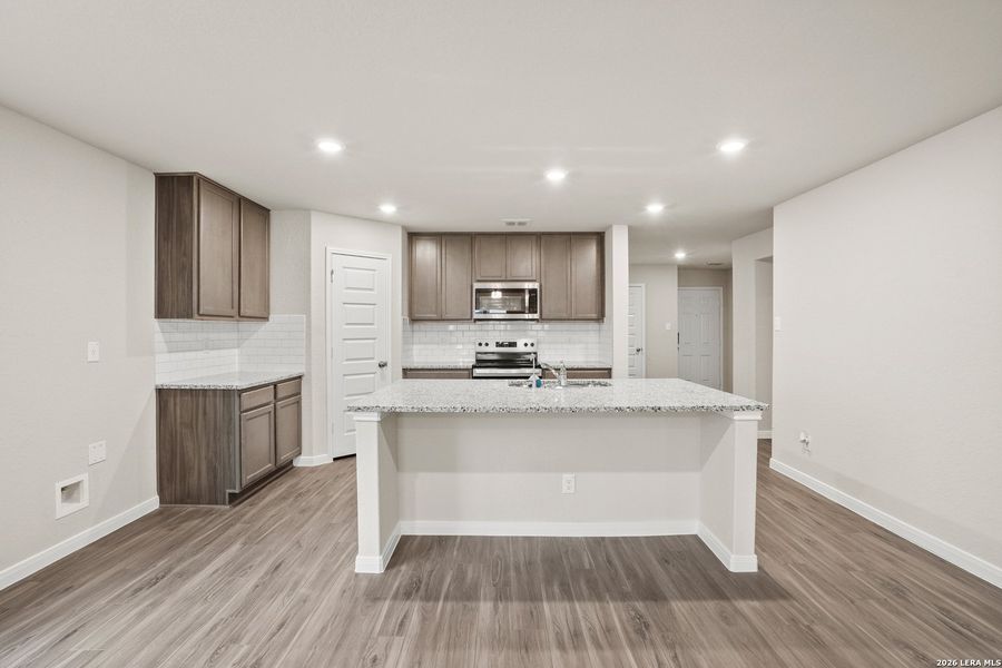 Furnished interior view inside a new home in Swenson Heights, Seguin (Image 10).