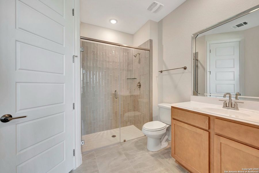 Furnished interior view inside a new home in Preserve at Annabelle Ranch, San Antonio (Image 5).