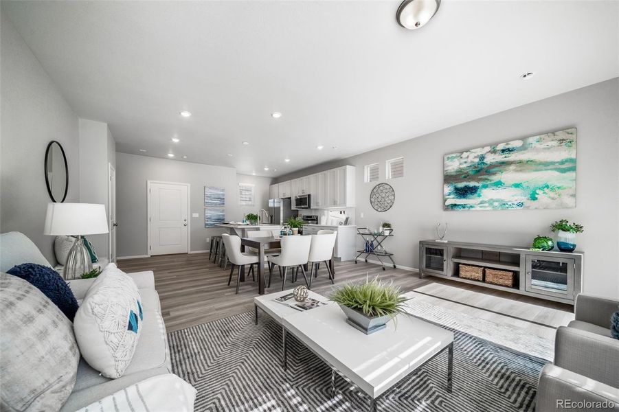 Furnished interior view inside a new home in , Aurora (Image 33).