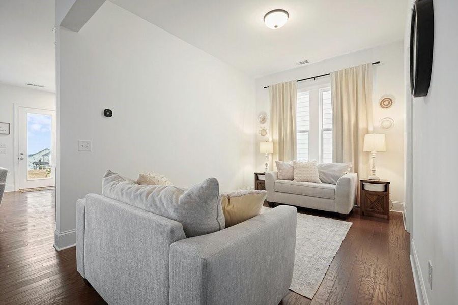 Furnished interior view inside a new home in , Canton (Image 33). Furnished interior view inside a new home in , Canton (Image 33).