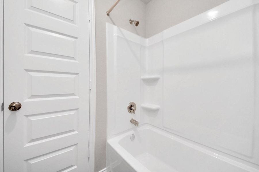 Bath tub area for bedroom 2 and 3 Bath tub area for bedroom 2 and 3