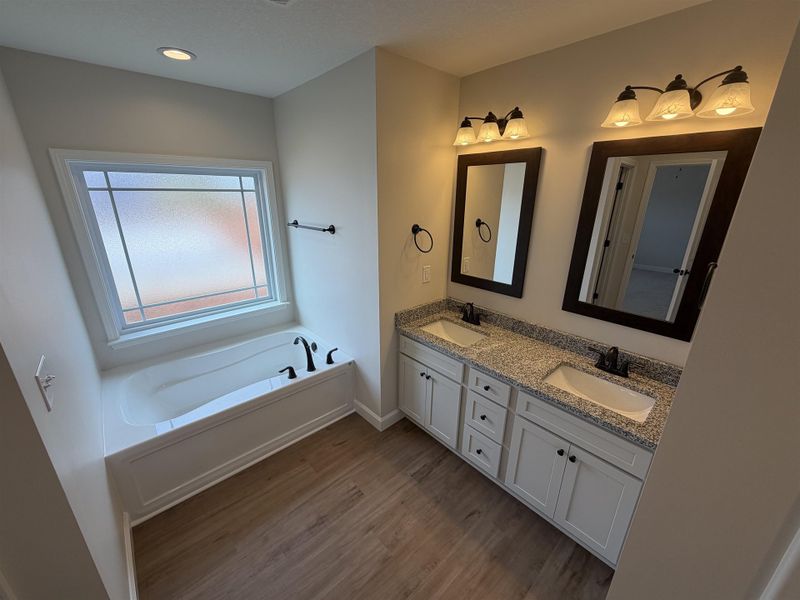 Furnished interior view inside a new home in Stones Throw, Inman (Image 6).
