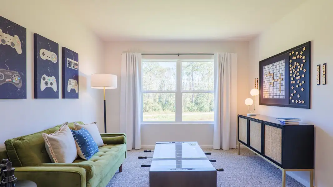 Furnished interior view inside a new home in Abilene Acres, Tallahassee (Image 7).