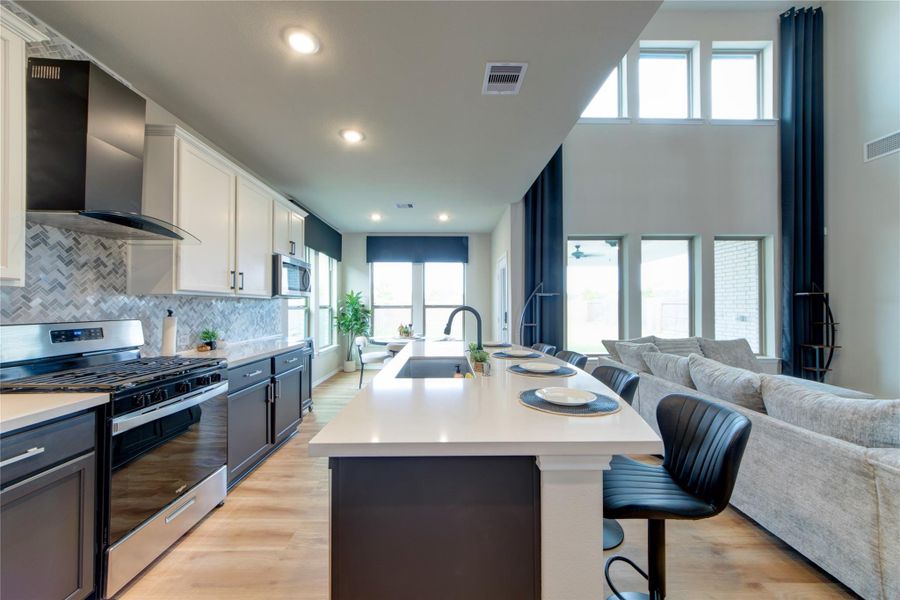 Furnished interior view inside a new home in , New Caney (Image 7). Furnished interior view inside a new home in , New Caney (Image 7).