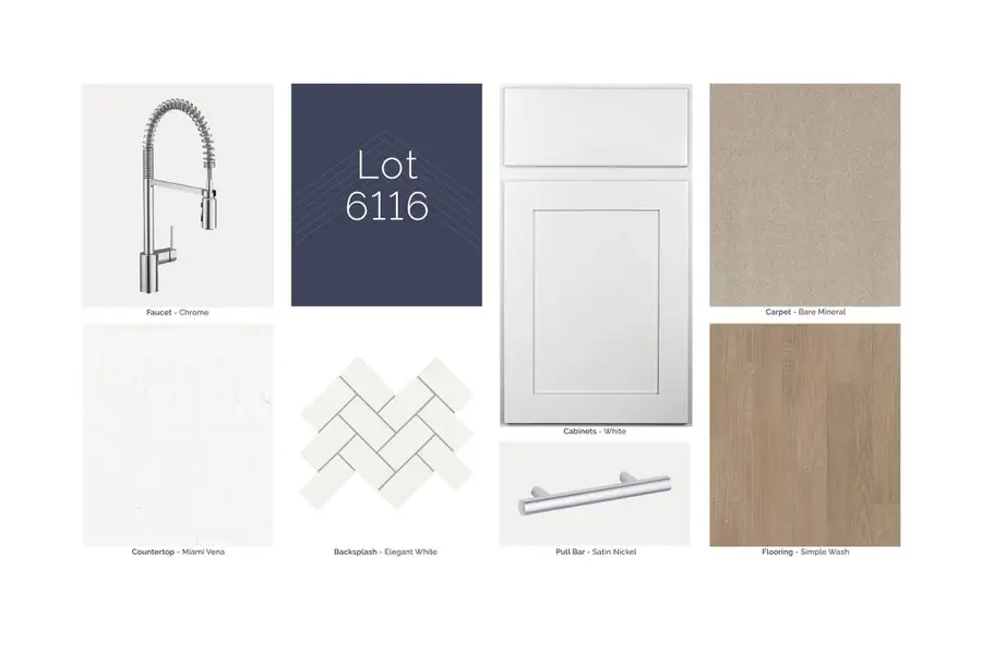 Sample of building materials used in homes in Moran Ranch, Willis (Image 16).