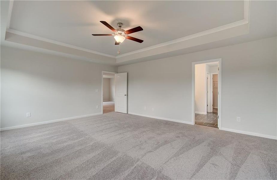 Spacious, unfurnished interior of a new home in Cooper Park, McDonough (Image 31).