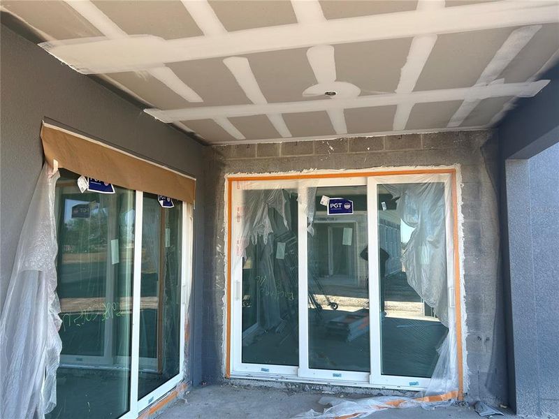 In-progress construction of a new home in Oakfield Trails, Parrish, FL (Image 27).