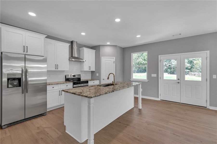 Furnished interior view inside a new home in , Covington (Image 9).