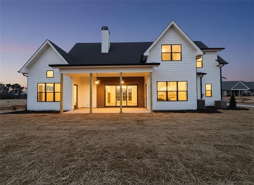 Exterior details and patio area of a home in , Rydal (Image 3).