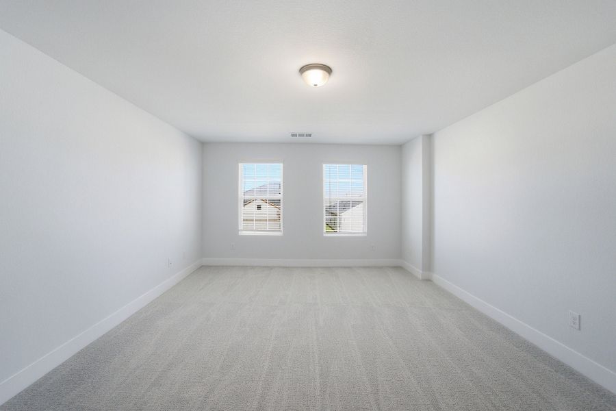 Spacious, unfurnished interior of a new home in Sunfield, Buda (Image 64). Spacious, unfurnished interior of a new home in Sunfield, Buda (Image 64).
